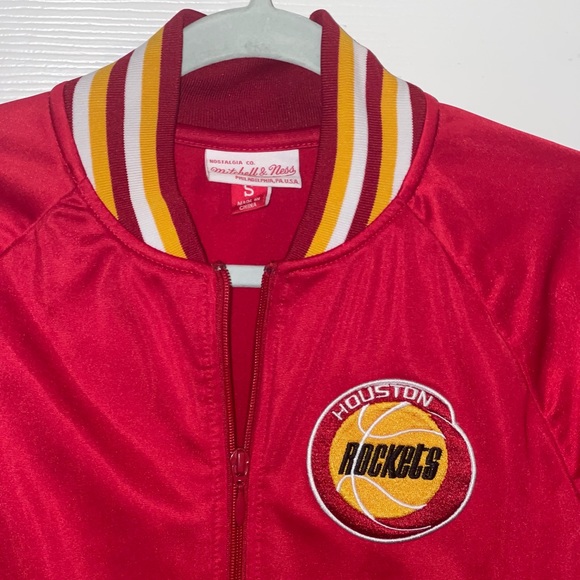 Houston Rockets Long Sleeve Zip Jacket, Embroidered Rockets patch - Picture 5 of 11